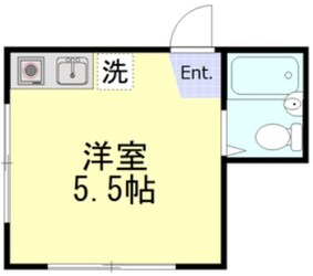 ライフピア東中野B棟の物件間取画像